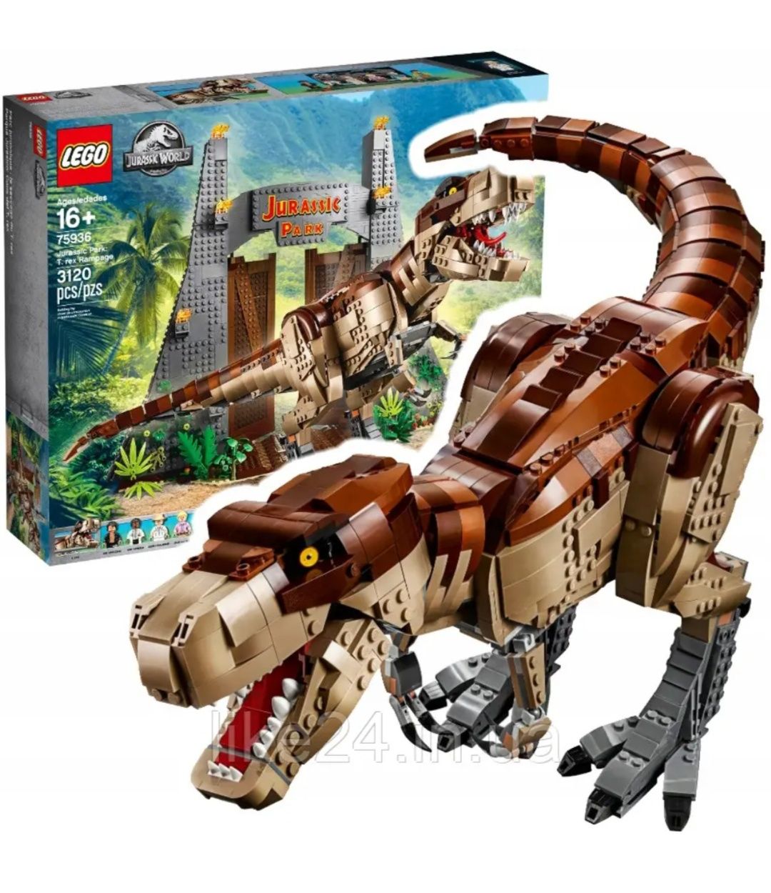 Динозавр T-rex LEGO Jurassic World 75936