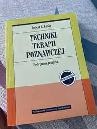 Techniki terapii poznawczej Robert L. Leahy wyd. 2