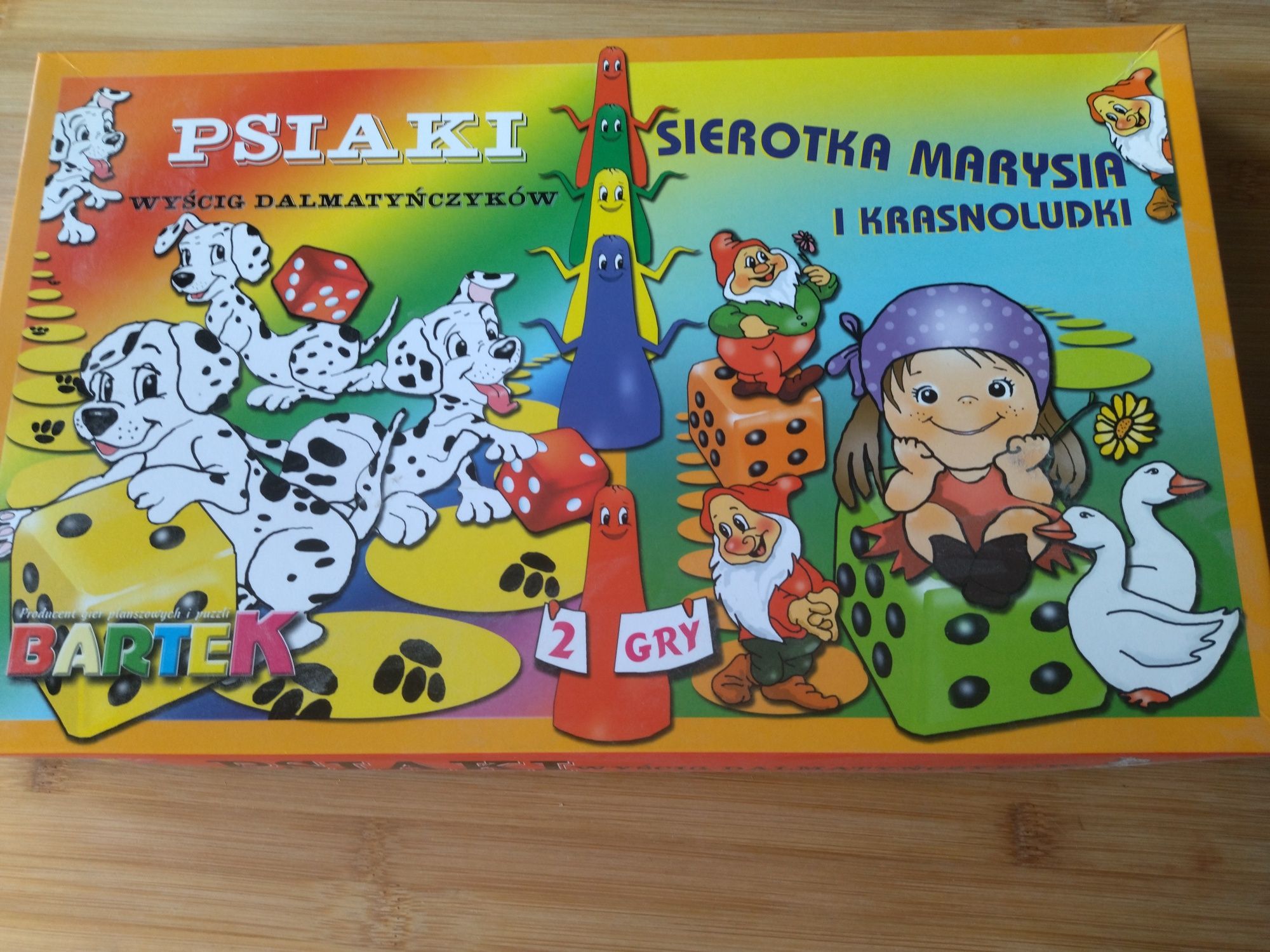Zestaw Sierotka Marysia/Psiaki gra