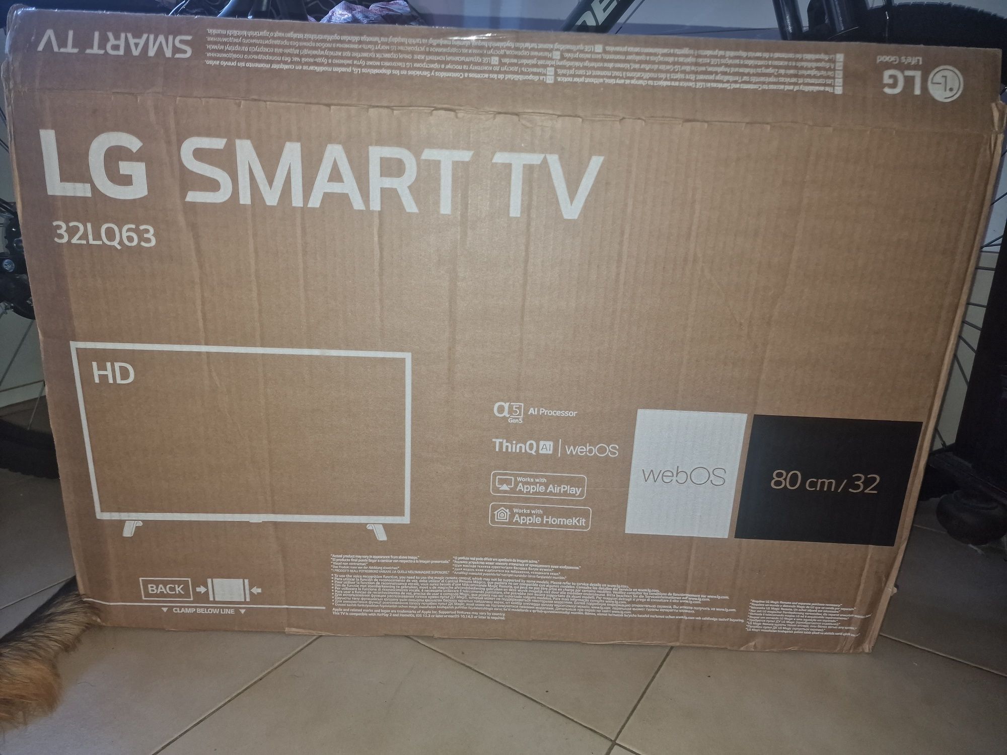 Televisão LG Smart TV 32" para peças