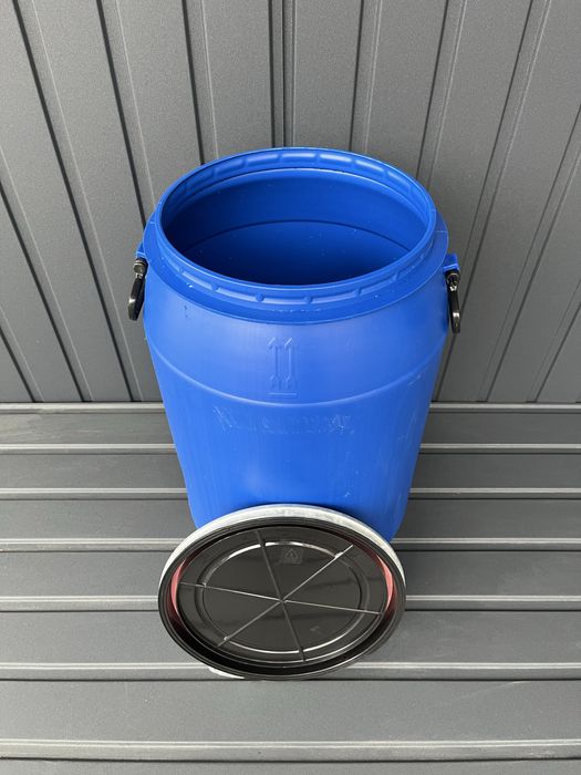 Beczka plastikowa 80l na wodę do kiszenia, kwaszenia do fermentacji 80