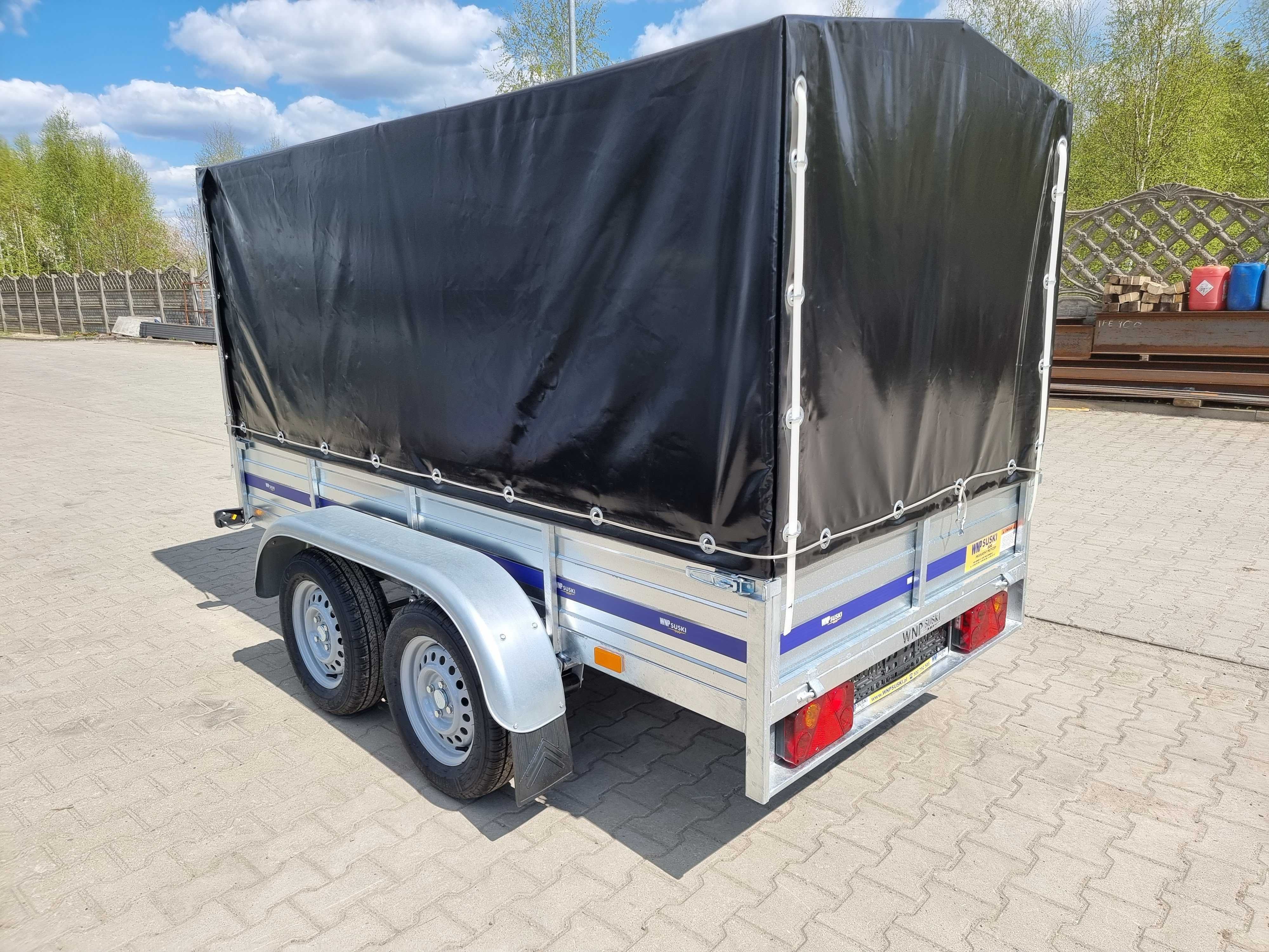 Przyczepa zb Suski 250x125x120 4x resor Producent Dostawa