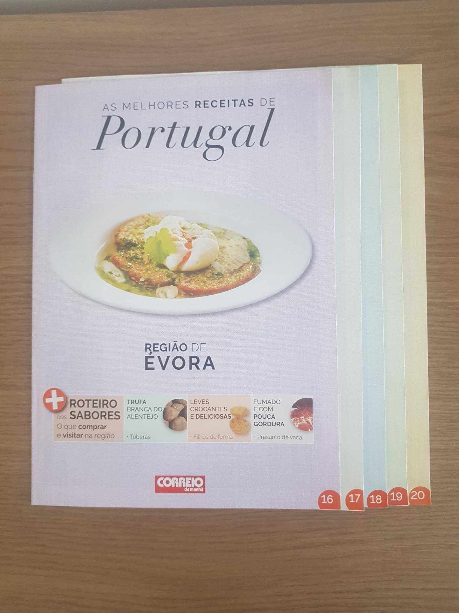 Coleção 20 Revistas As Melhores Receitas de Portugal (Edição C.Manhã)