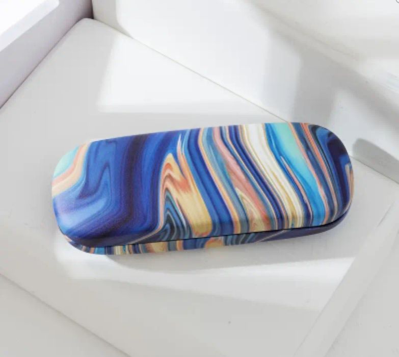 Okulary damskie zerówki, etui na okulary I ściereczka z mikrofibry