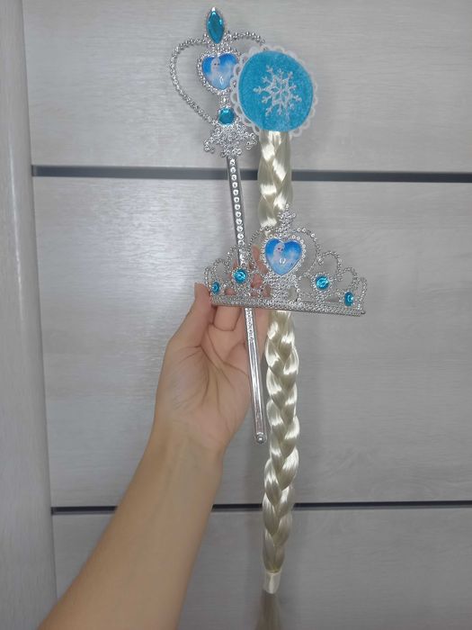 Набір Ельзи Ельза Холодне серце Frozen корона коса чарівна паличка
