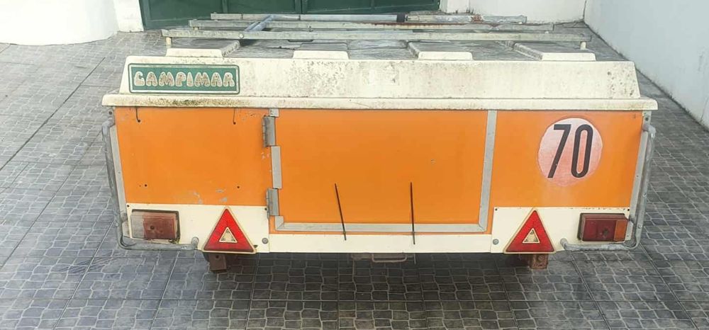 Atrelado com caixa 2x1.40