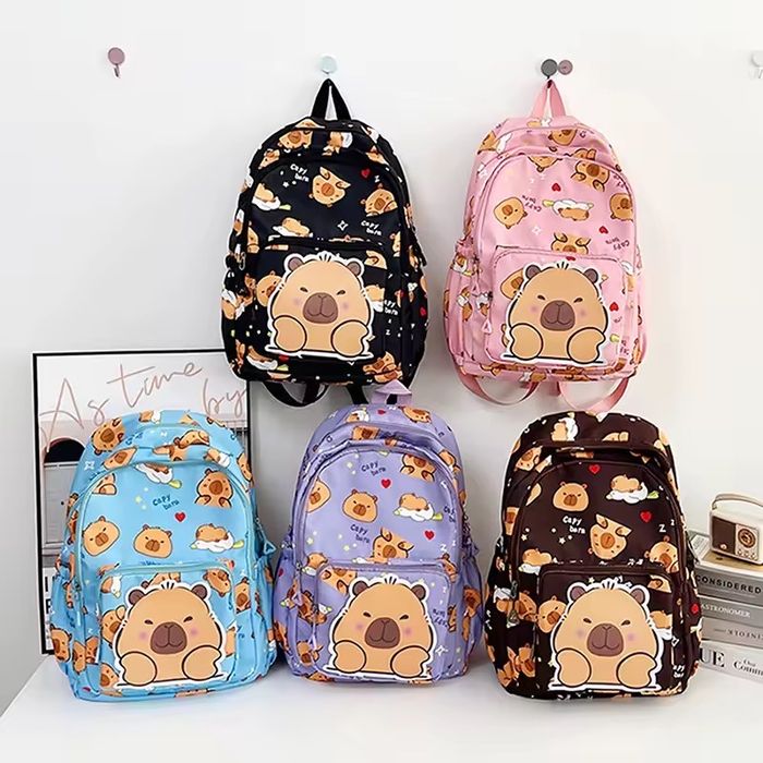 Рюкзак школьный капибара шкільний рюкзак Capybara Куроми рюкзак kuromi