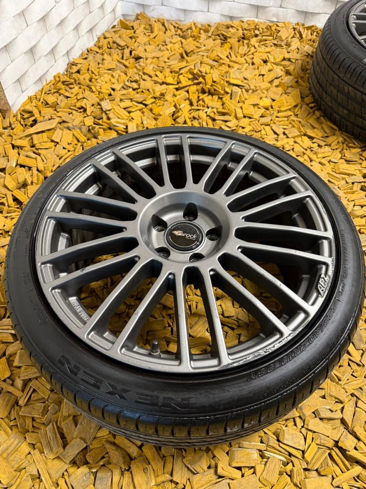 Felgi koła AEZ 19 cali letnie 7mm audi vw seat skoda golf leon a3