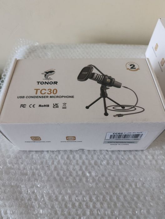 TONOR TC30 USB Kondensatorowy Mikrofon Kardioidalny - Idealny do Strea