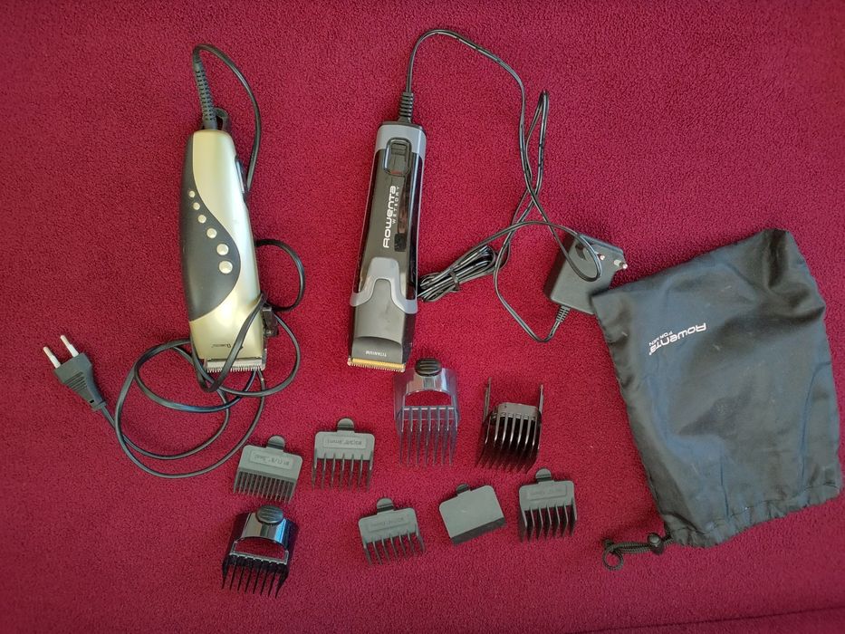 2 машинки для стрижки  8 насадок. Цена за все