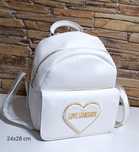 Plecak Moschino 24/28 Biały nowy