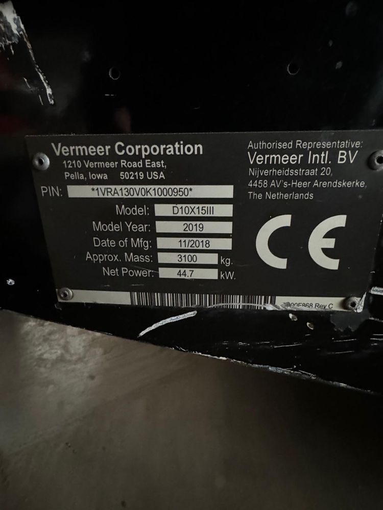 Wiertnica horyzontalna Vermeer D10x15 s3