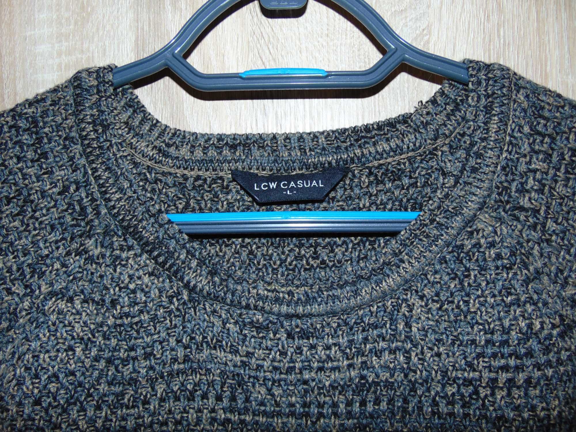 LC Waikiki - Męski sweter - kolor melanż - rozmiar L