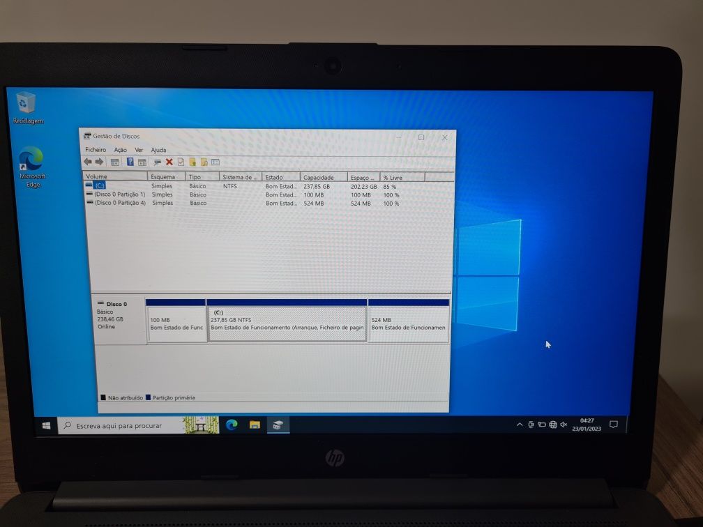Portátil HP 240 G7 - i5-1035 / 8GB / 250GB ssd