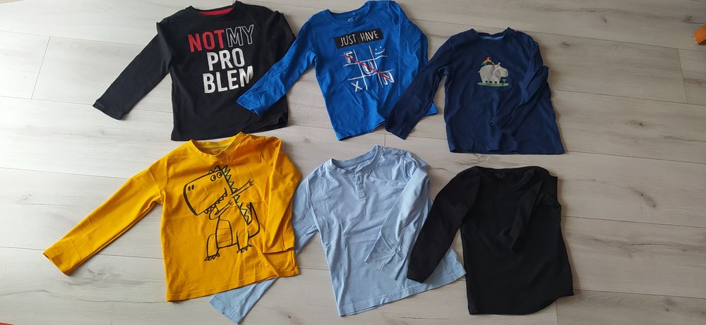 Paka ubrań bluzki z długim rękawem