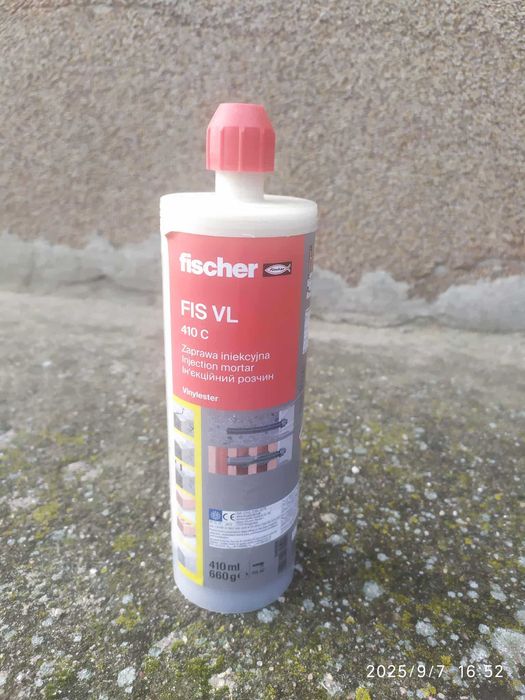 kotwy chemiczne Fischer VL 410 C 15 szt