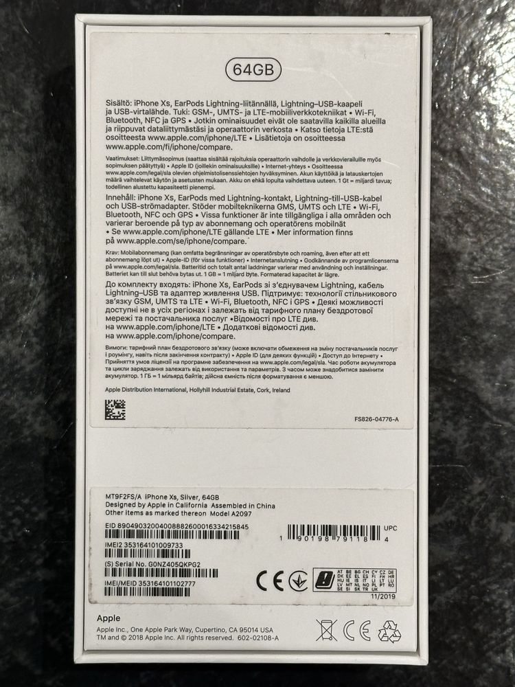 iPhone 10 xs  в хорошем состоянии