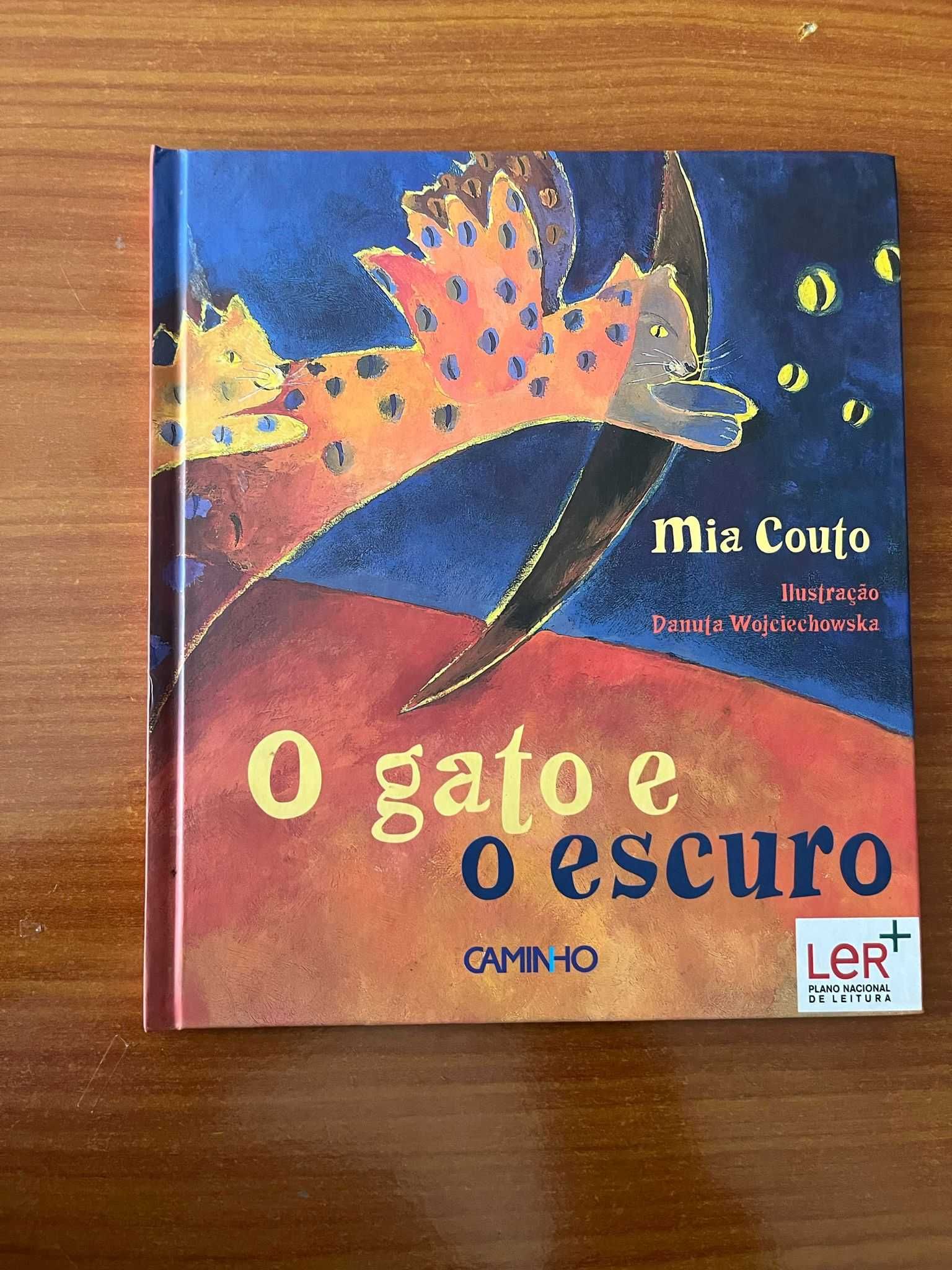 Livro" O gato e o escuro"