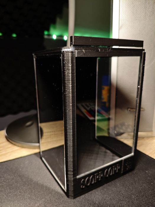 Terrarium 10x10x15 nieudane prototypy