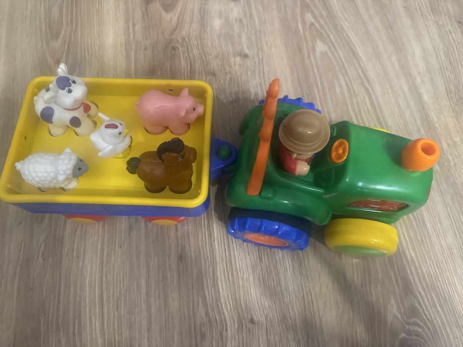 Трактор Kiddieland украінська озвучка