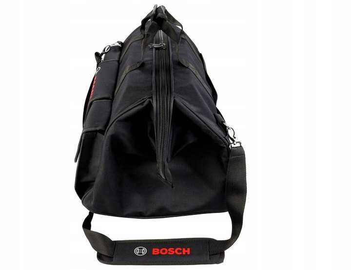 DUŻA TORBA NARZĘDZIOWA firmy BOSCH z pasem naramiennym Czarna na Ramię