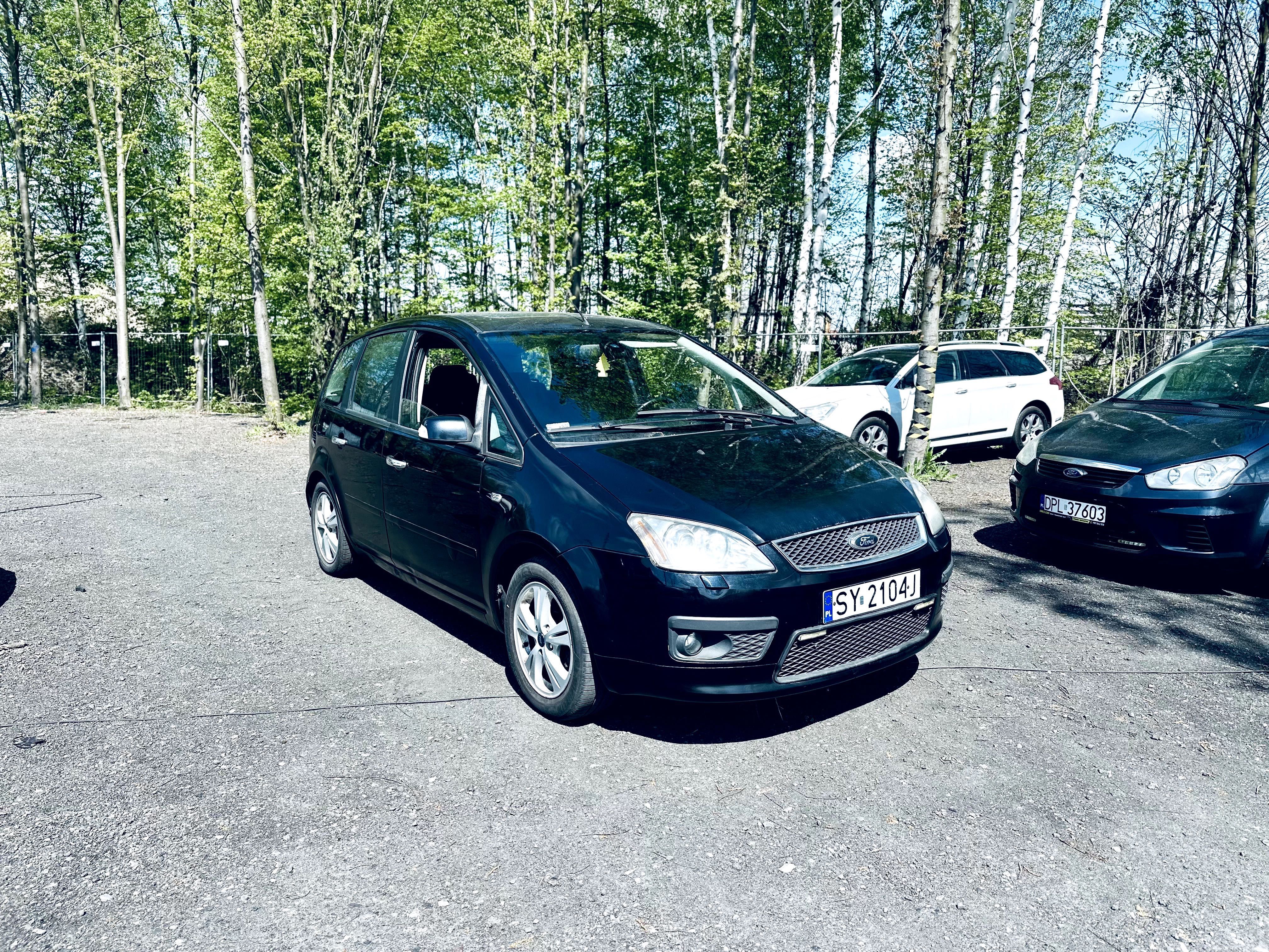 Ford C-MAX 2.0D 2003r. Skóry Klima Szyberdach Felga Tempomat