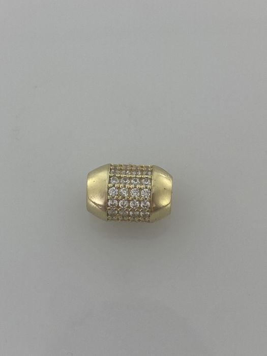 Złoty element charms na bransoletkę Pandora, Próba 585. Nowy (4136)