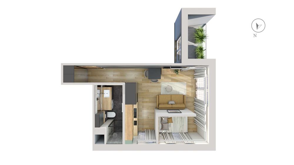 Bezpośrednio | Nowe Wykończone | Klimatyzacja | Kraków ul. Półłanki