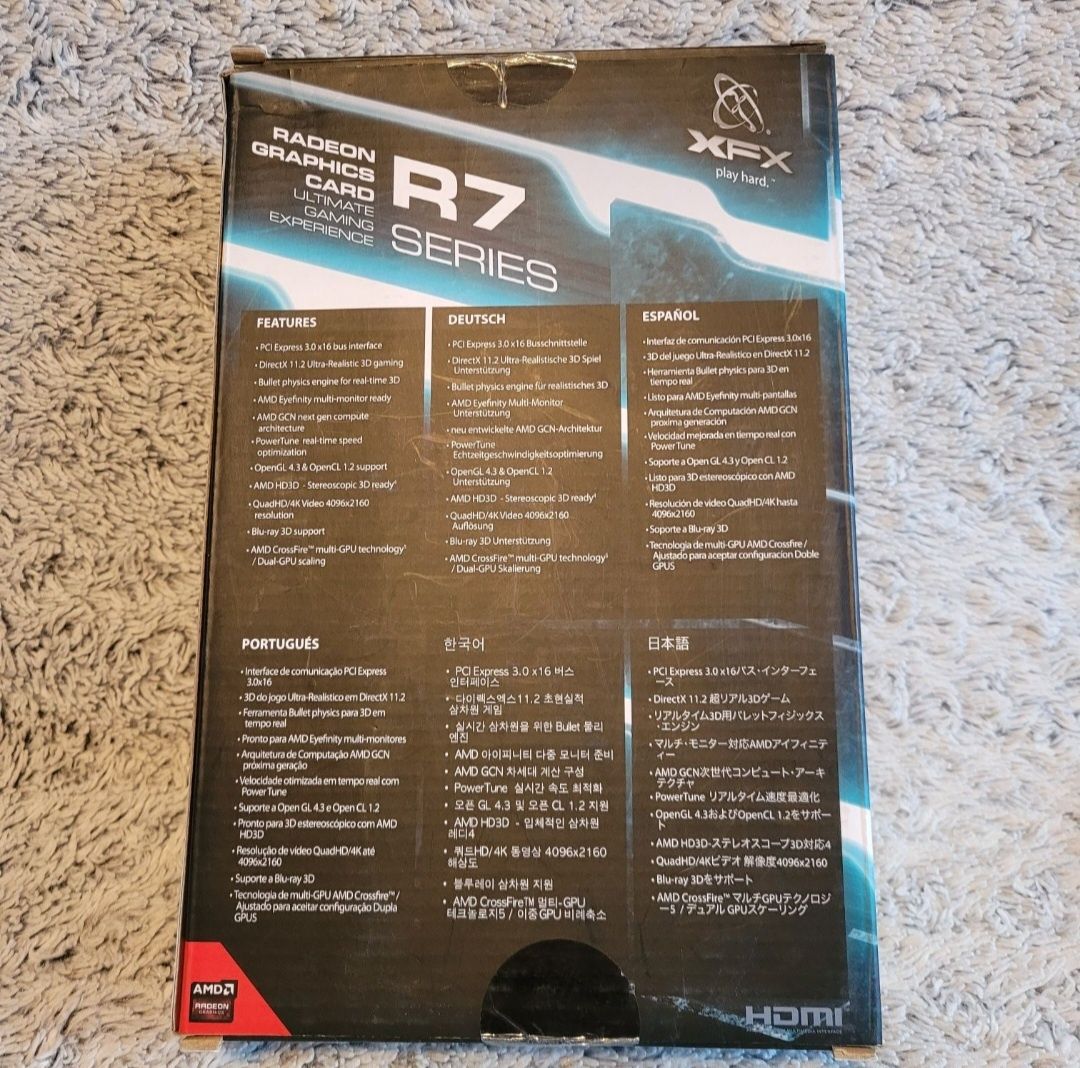 Karta grafiki XFX Radeon R7 260X 1GB DDR5