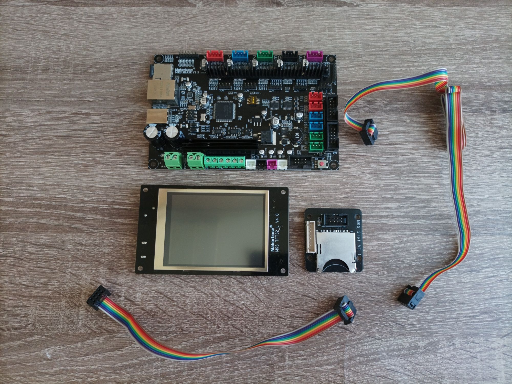 Комплект для 3D принтера Makerbase (MKS): Sbase v1.3 / TFT32 / SLOT