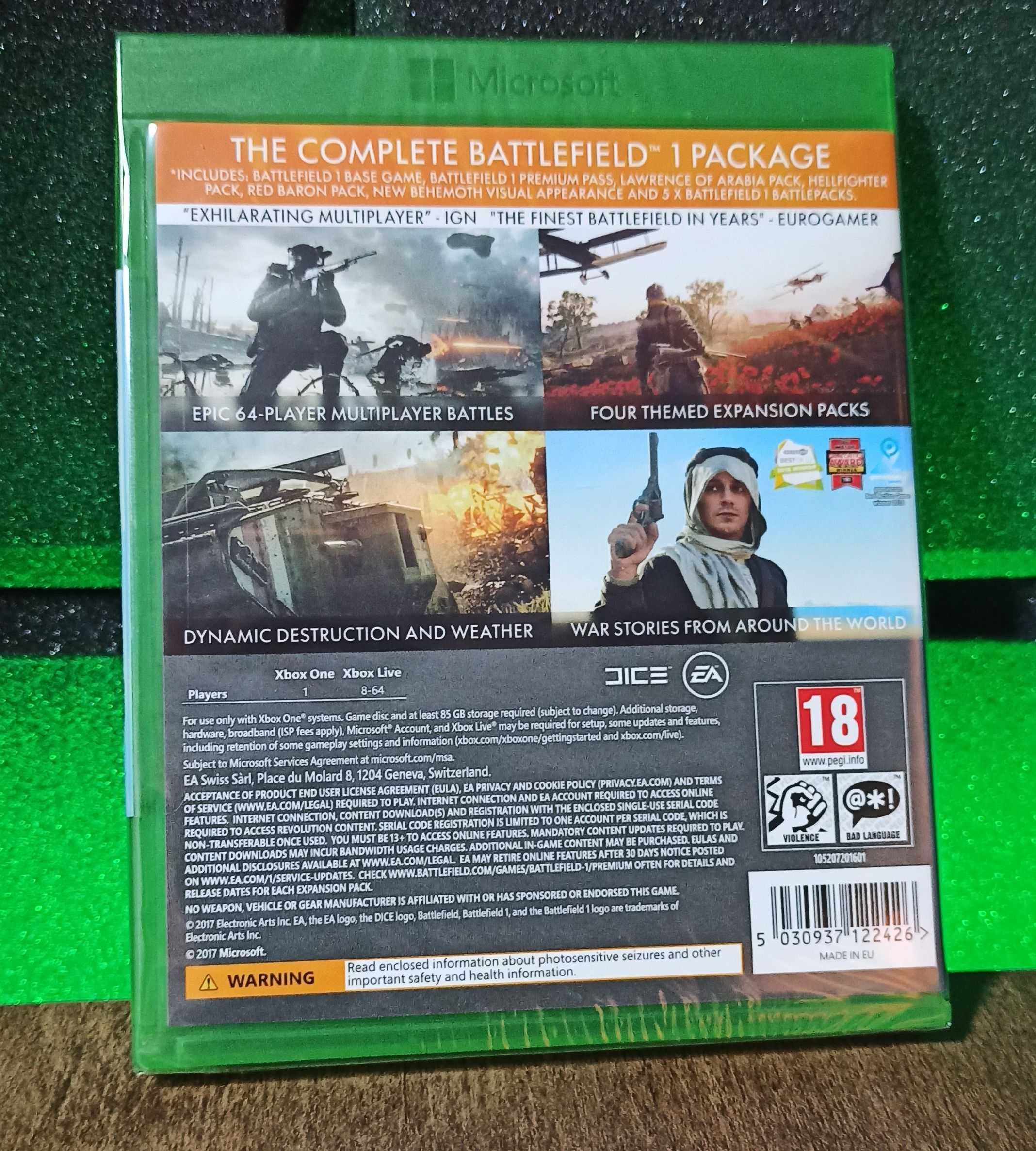 Battlefield 1: Rewolucja Xbox One S / Series X - strzelanka FPS PL