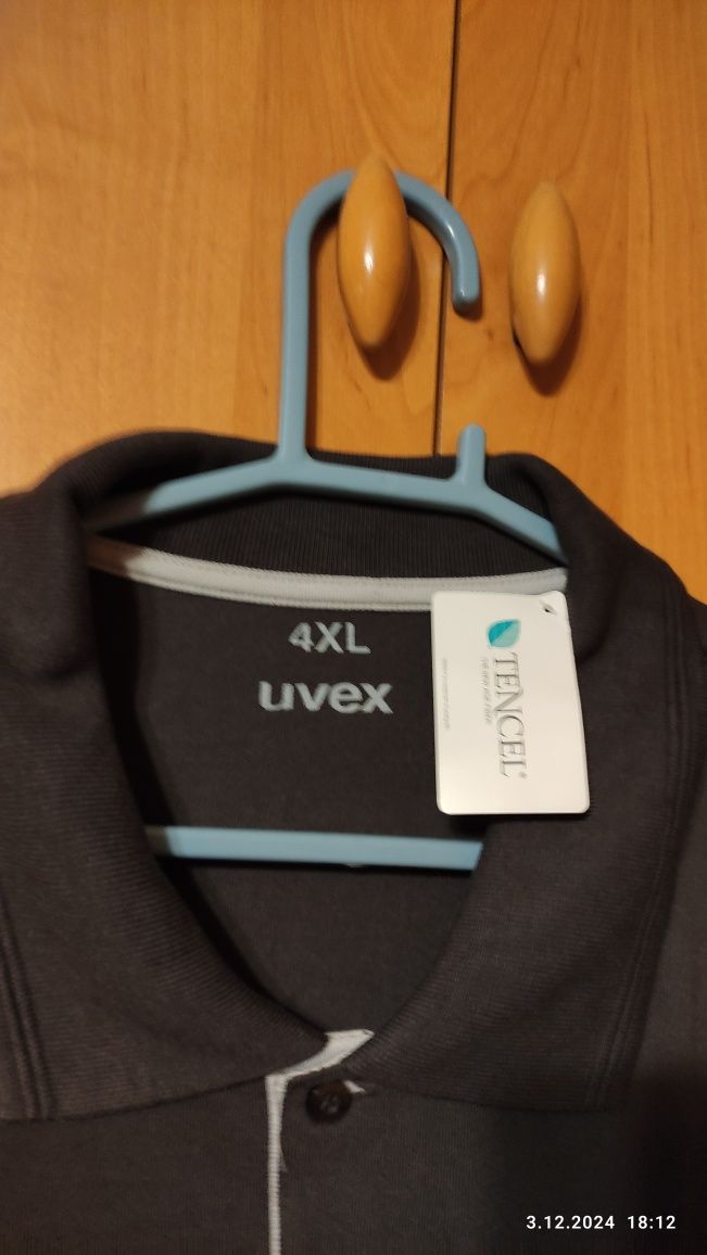 Nowa koszulka polo Uvex Tesla 4XL