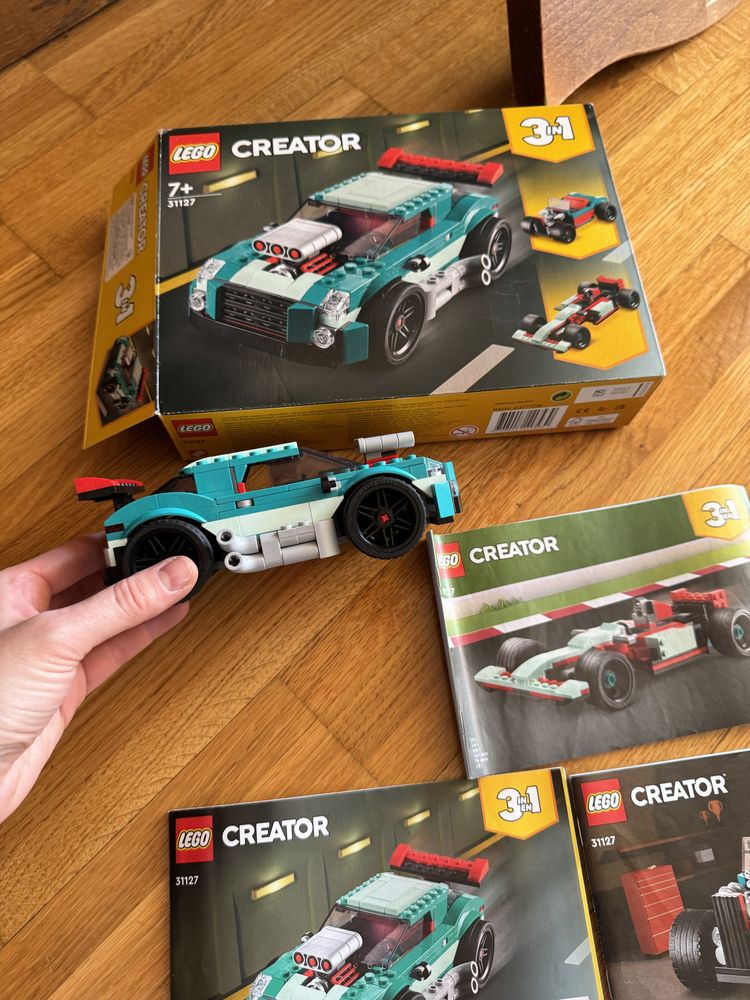 Конструктор LEGO Creator 3в1 Авто для вуличних перегонів 31127