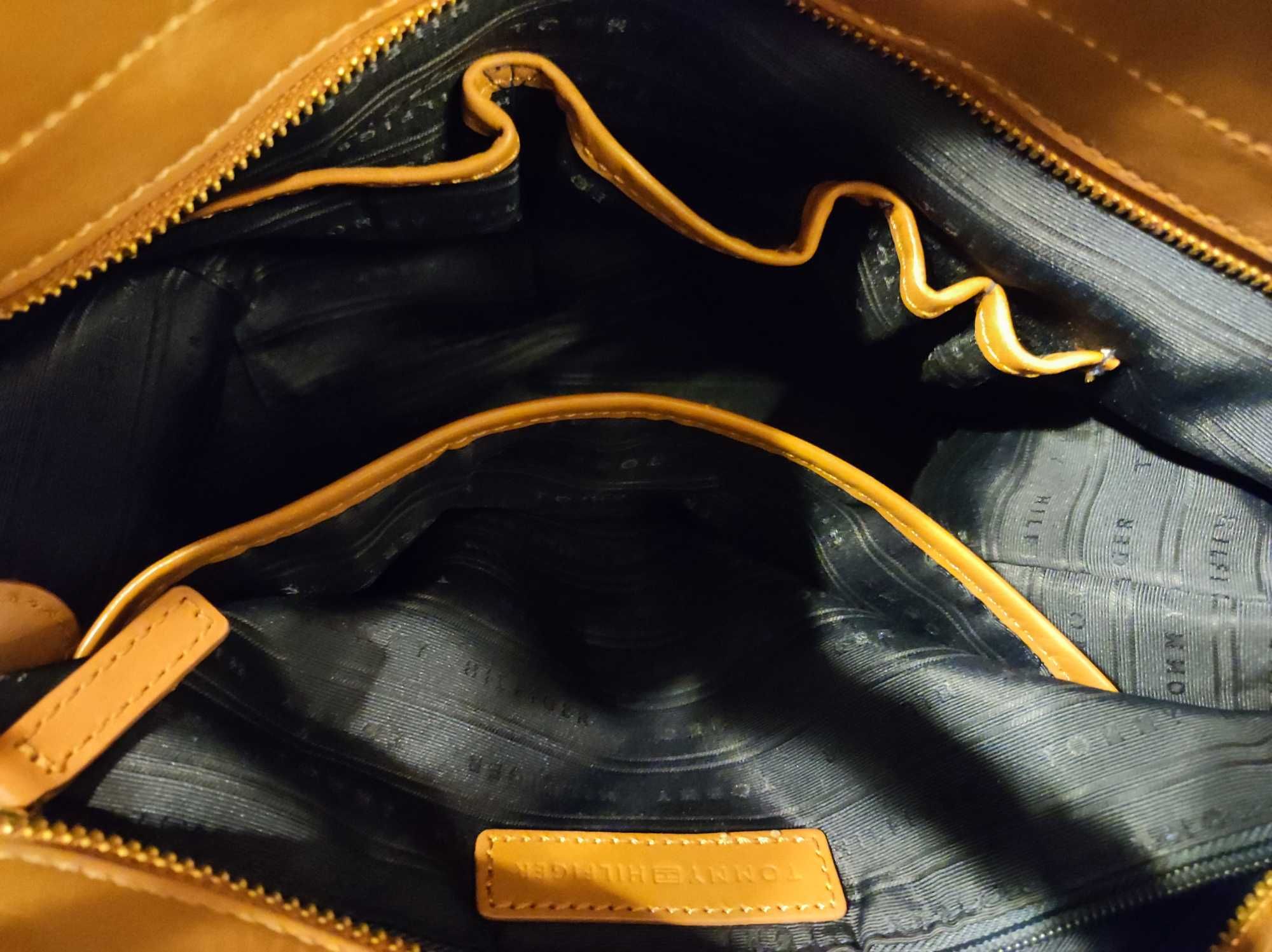 Tommy Hilfiger Torebka Marcia N/S Tote / Brązowy