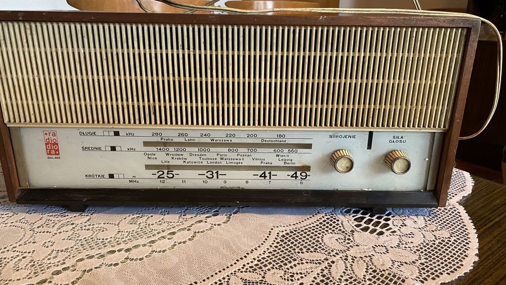 Stare radio Unitra Diora
