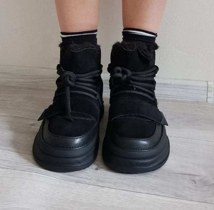 Зимові уггі чорні