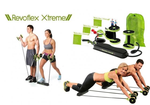 Ekspander Przyrząd do treningu mięśni Revoflex Xtreme