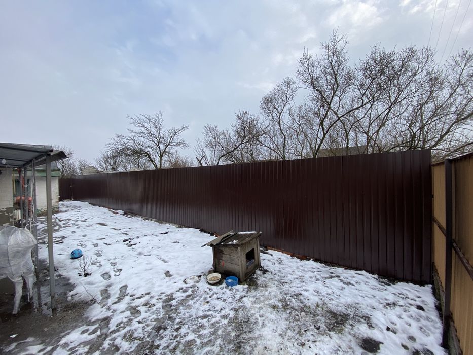 Монтаж забора с профлиста,3д сетки и еврозабор