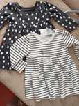 Primark Zestaw sukienek dla dziewczynki r. 80 9-12 miesięcy