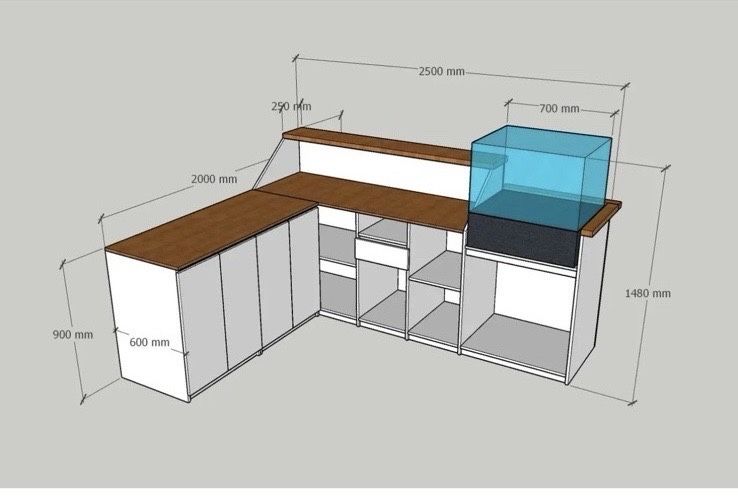 Для кавʼярні барна стійка