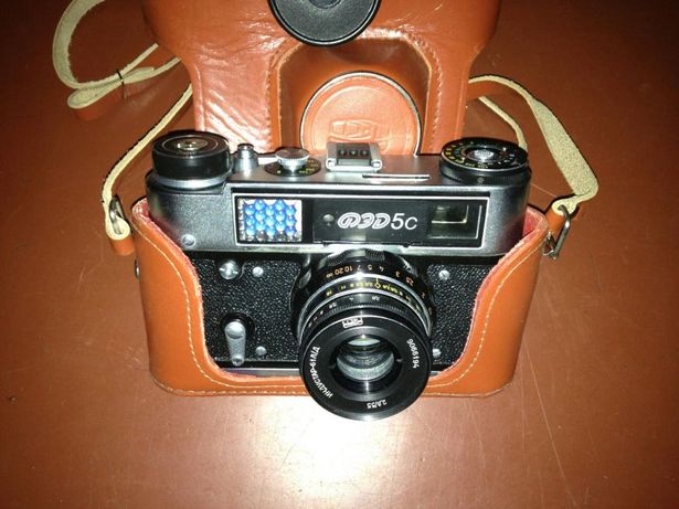 Фотоаппарат ФЭД 5С. Новый в использовании не был.