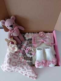 Zestaw Prezentowy baby box baby shower narodziny chrzest prezent