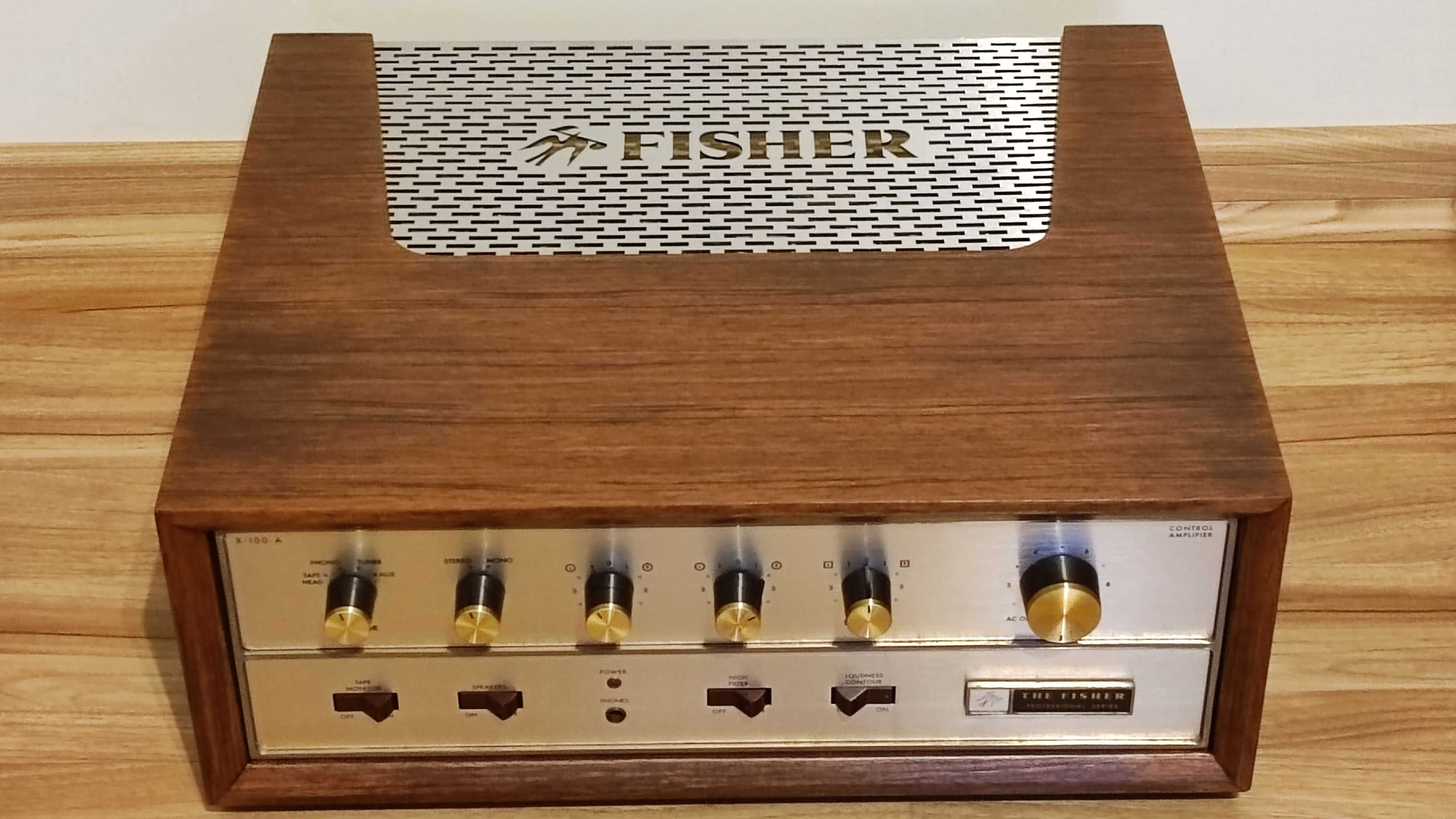Wzmacniacz lampowy Fisher X-100 A