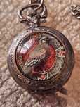 Nowy zegarek Emo Gothic Steampunk Kruk The Crow