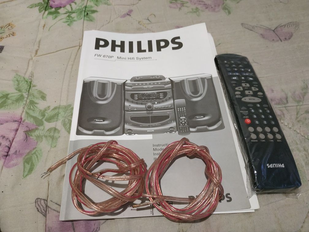 PHILIPS fw 670p mini hifi system