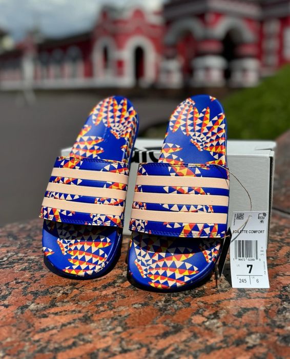 Шльопки adidas adilette comfort Колекція RIO, Розпродаж