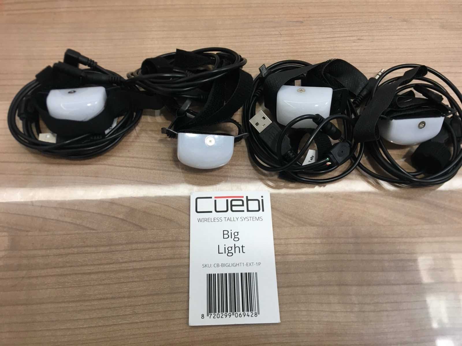 Cuebi Light, luz de tally wireless para câmaras via WiFi.