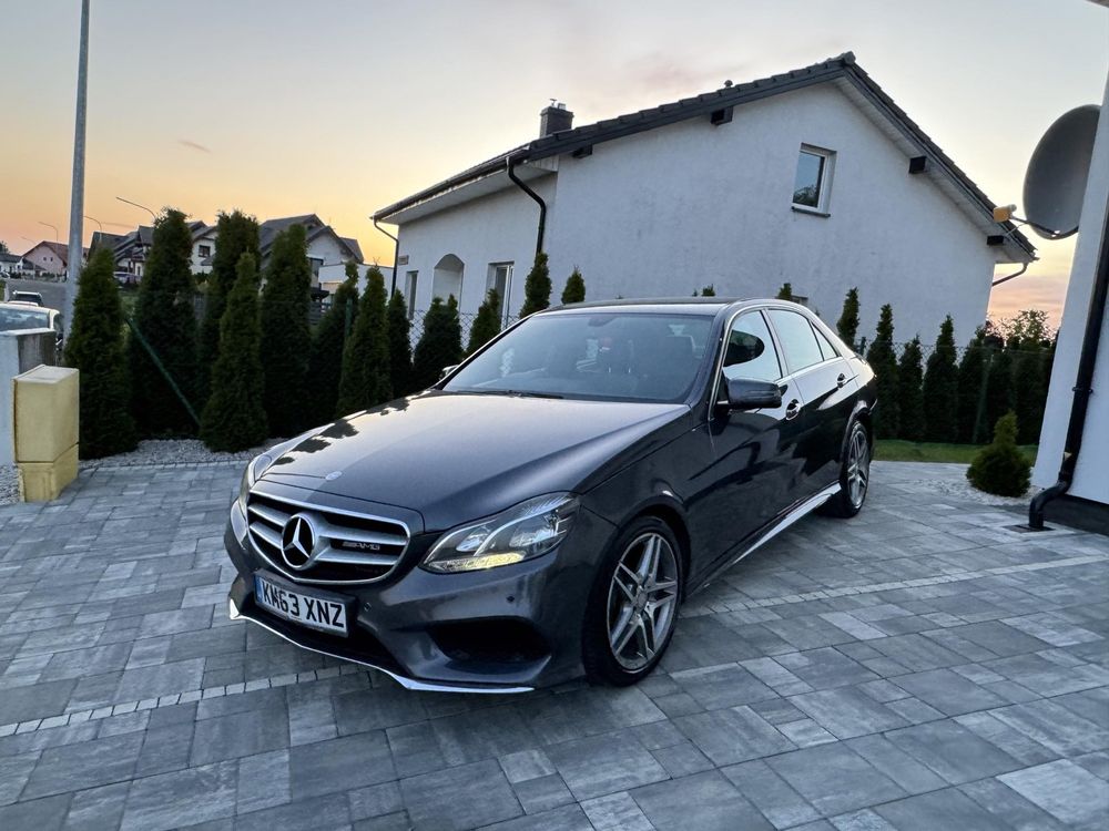 Mercedes E350cdi po lifcie pakiet Amg anglik