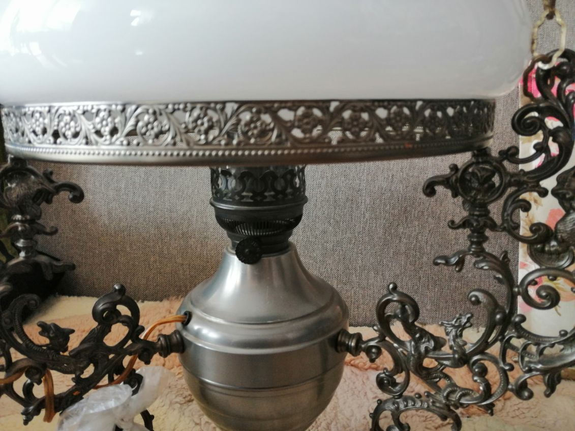 Stylowa lampa wisząca okazała, zadbana