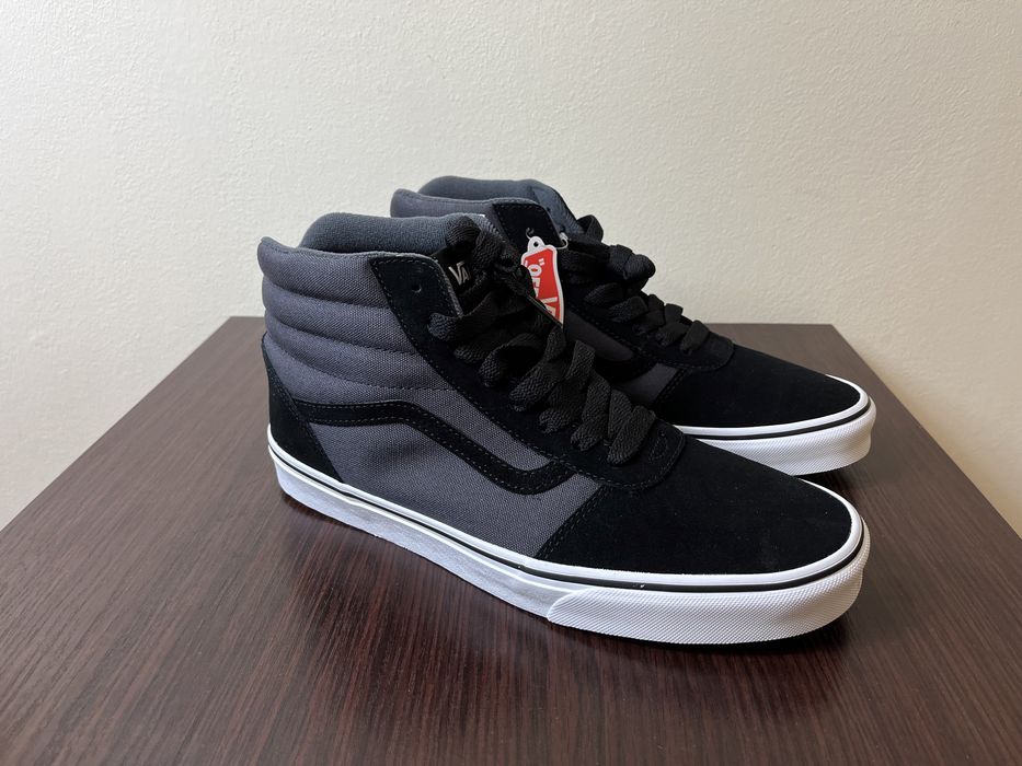 Vans Ward Hi/szaro-czarne/rozmiar 44,5